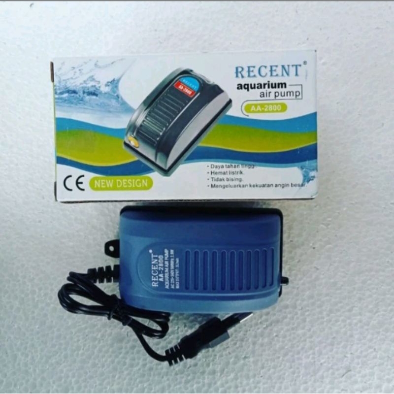 MESIN AERATOR RECENT AA 2800 Alat gelembung udara akuarium air pump kolam
