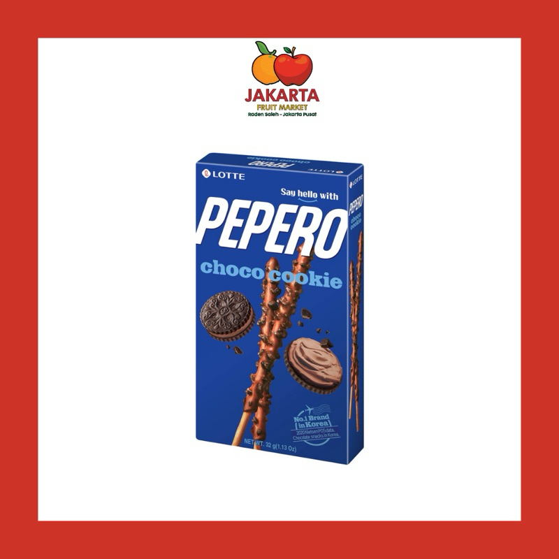 

LOTTE PEPERO COCO COOKIES 32GR / BISKUIT STIK COKELAT COCO COOKIES