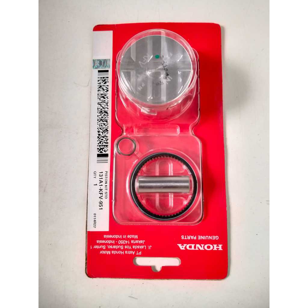 GLOBAL CLG - PISTON KIT AHM LEGENDA/REVO LAMA/ SUPRA FIT UKURAN STANDAR 131A1KFV951 ORIGINAL AHM PAR