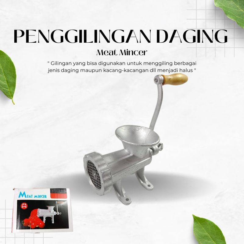 Penggiling Daging , Gilingan Daging, Gilingan Kacang Manual