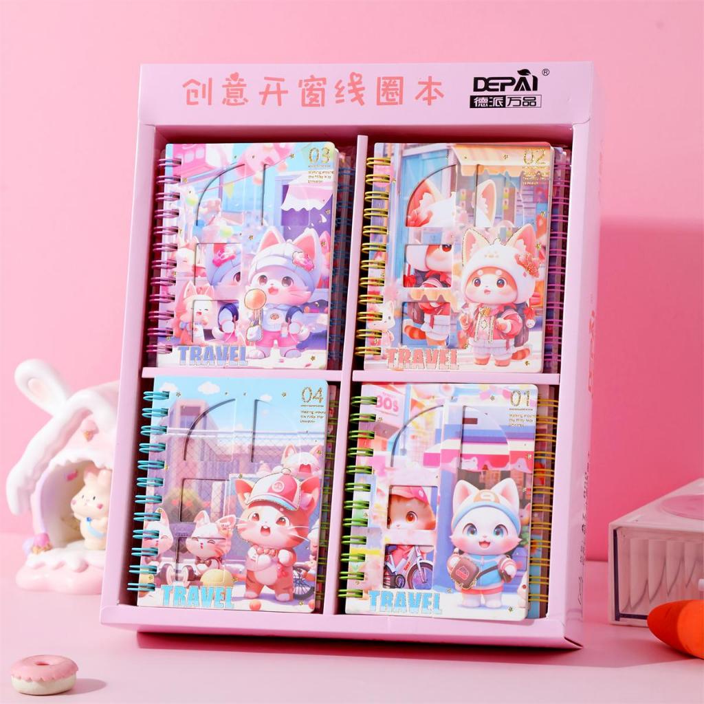 

DEPAI NOTEBOOK TYPE 888-27 UK. 87 X 112 MM ISI 70 SHEETS / 80GSM - NOTEBOOK LUCU VIRAL KARAKTER - BUKU CATATAN