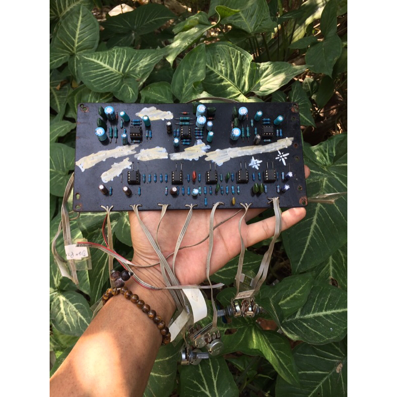 tone control untuk toa corong , dengan input 2 mic dan compres bass