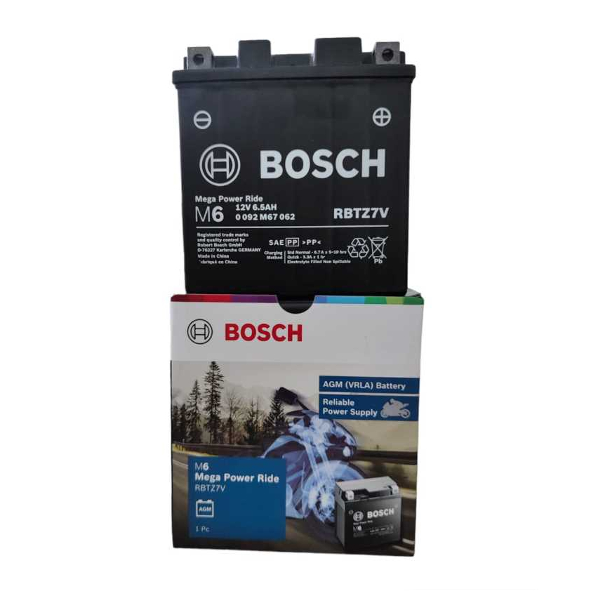 Aki Motor Bosch 7V Nmax Lexi Vespa GTS