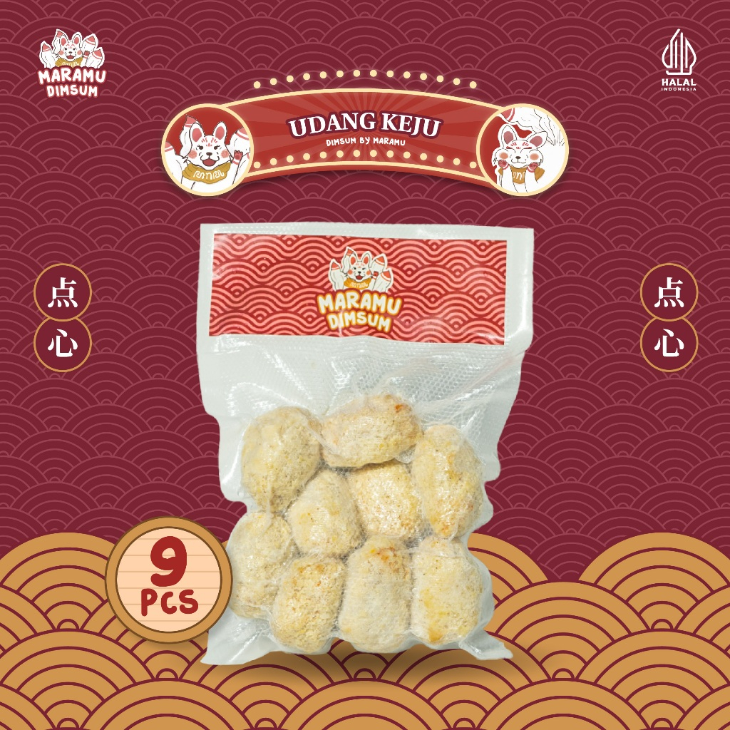 

Dimsum Udang Keju Isi 9 by Maramu Dimsum Jember Indonesia Halal (Frozen/Home Made/Fresh)