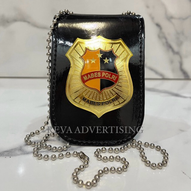 kalung dompet KTA MABES POLRI (glossy & doff)