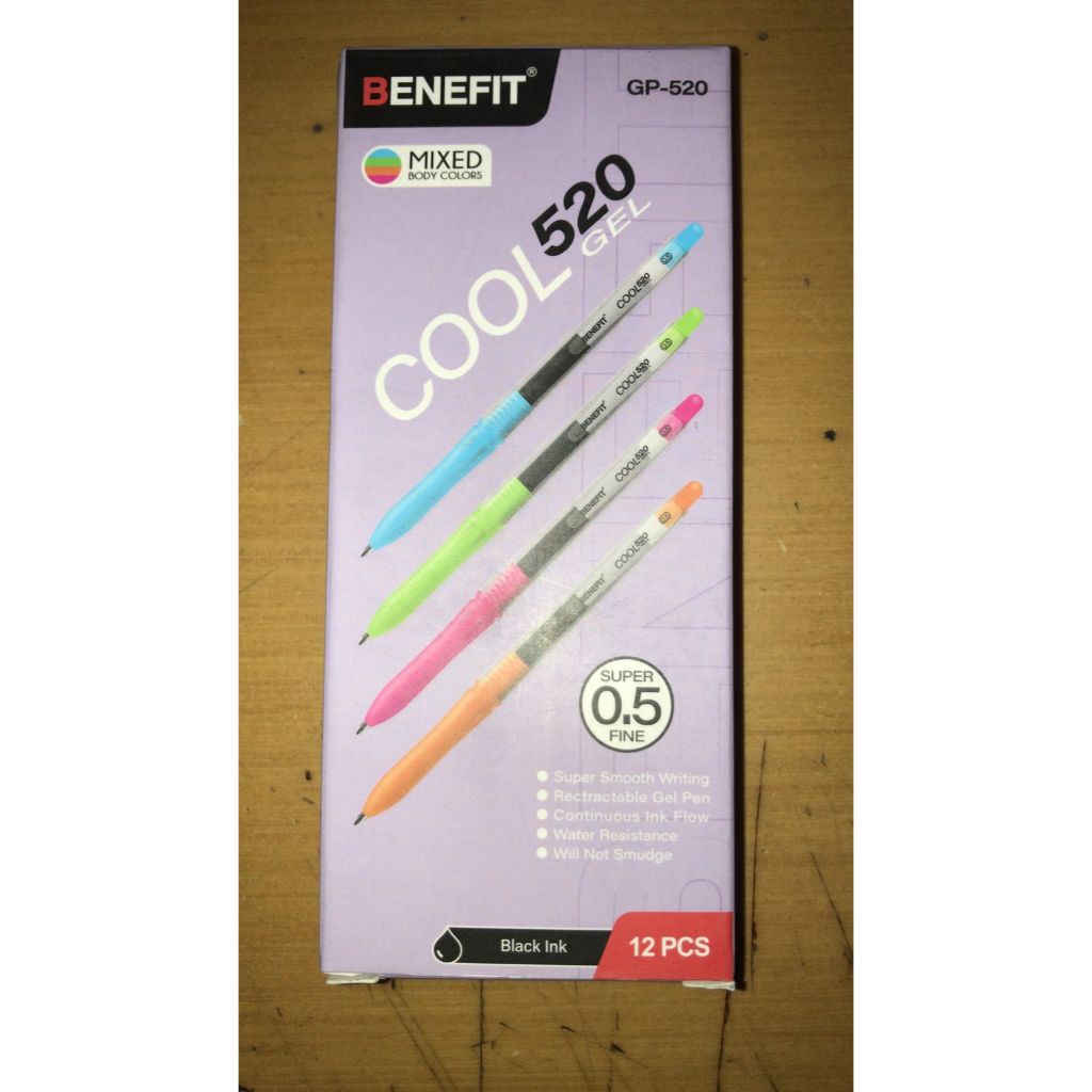 

BOLPEN , PULPEN BENEFIT COOL 520