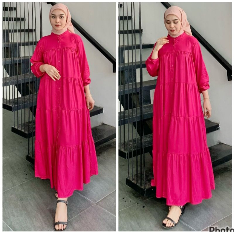 Malla fashion Midi Terbaru soiji dress