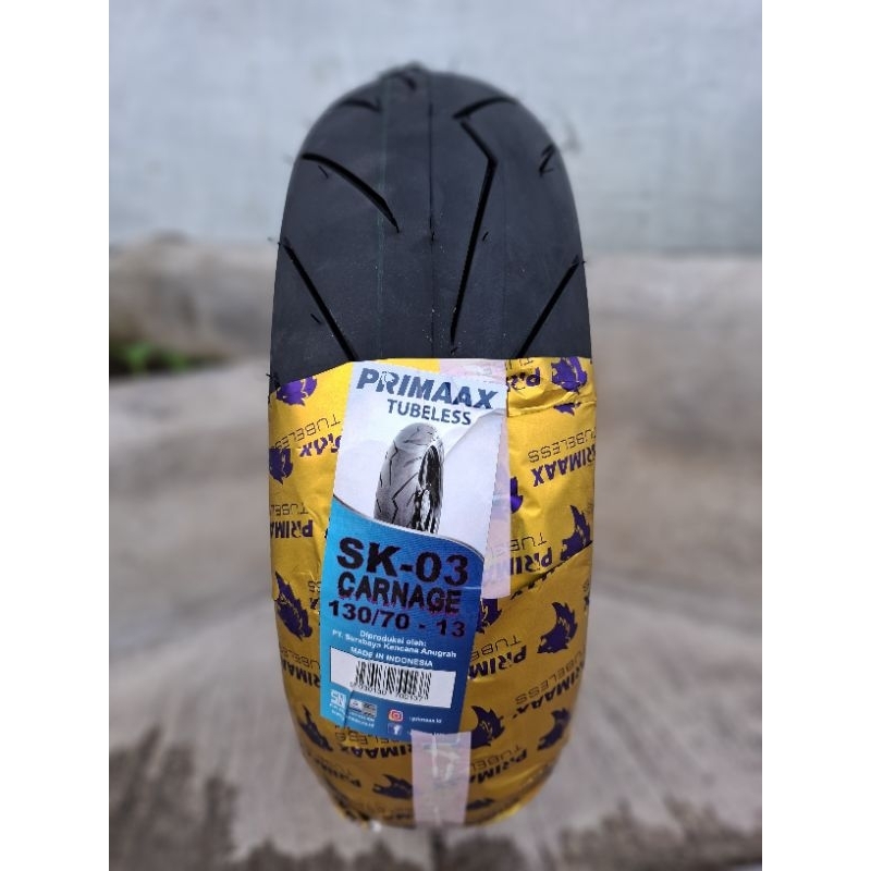 Ban luar sk03 130/70-13 primax TL nmax pcx160 murah primaax pirelli