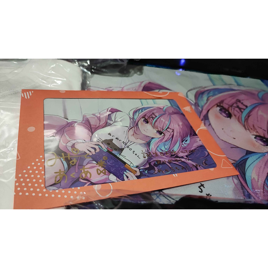 

Post Card Tanda Tangan Birthday Terakhir 2023 Minato Aqua Limited