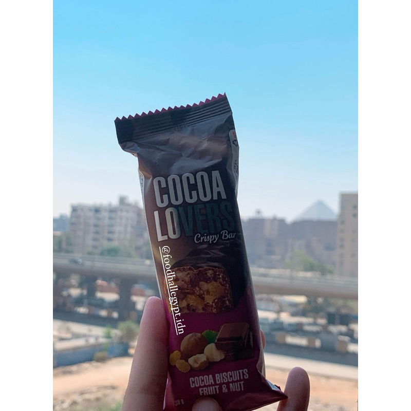 

COCOA LOVERS CRISPY BAR FRUITS AND NUTS