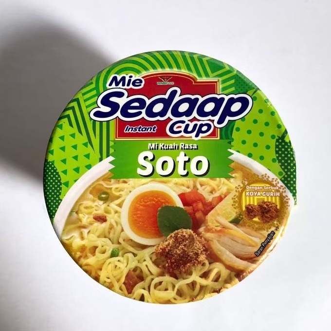 

Mie Sedaap Cup Rasa Soto 85 Gram x2