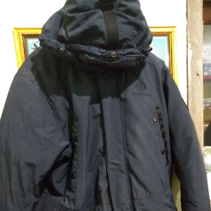 JACKET BEAN POLE BULU ANGSA BERHOODIE