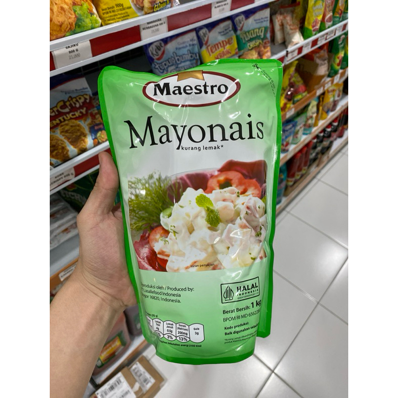 

Maestro Mayonaise Original Mayones mayo salad 1 kg