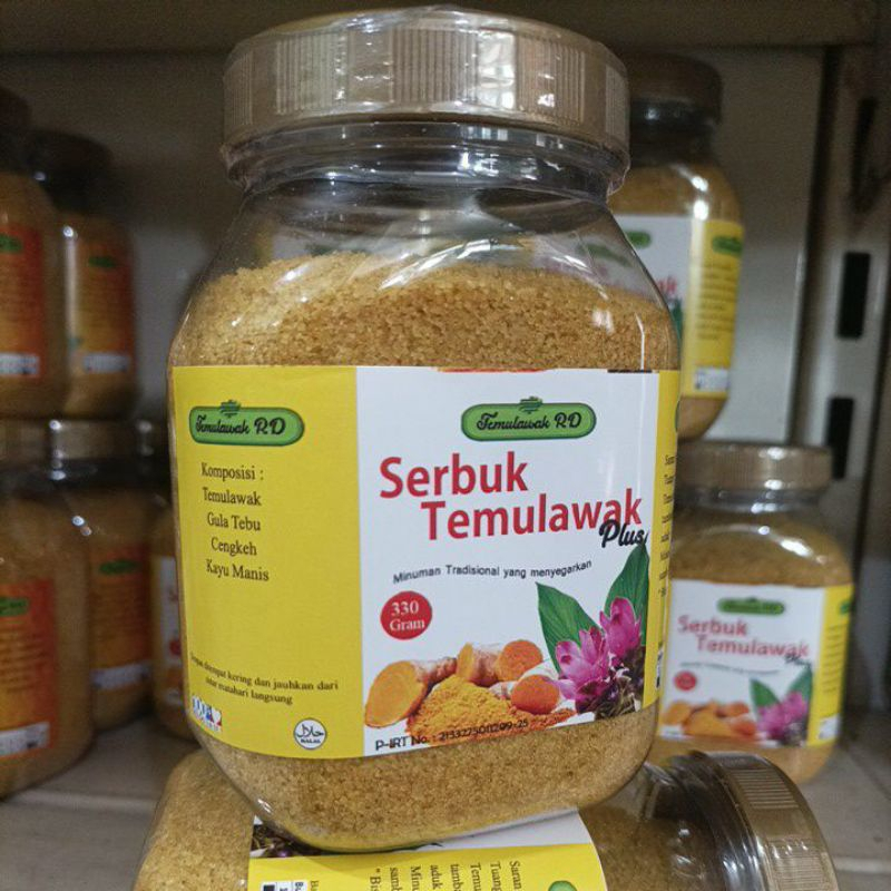 

Serbuk Temulawak RD 330gr / Minuman Temulawak Siap Seduh
