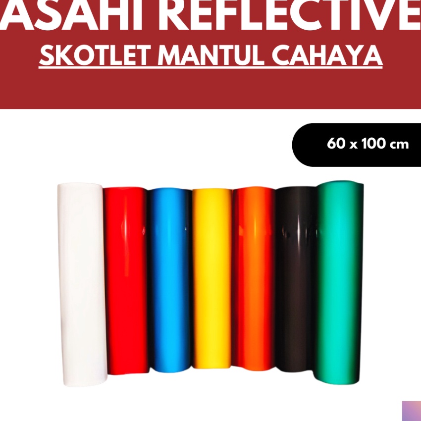 Murah Stiker Asahi Skotlet  Scotlight  Reflektif
