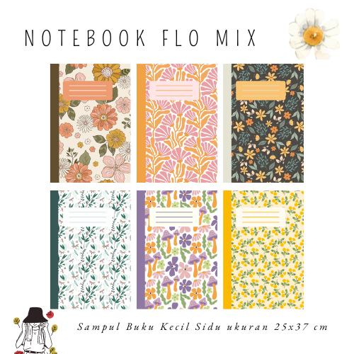 

Sampul Buku Aesthetic Flo Korean Style | Sampul Buku Pastel Aesthetic | Sampul Buku Motif