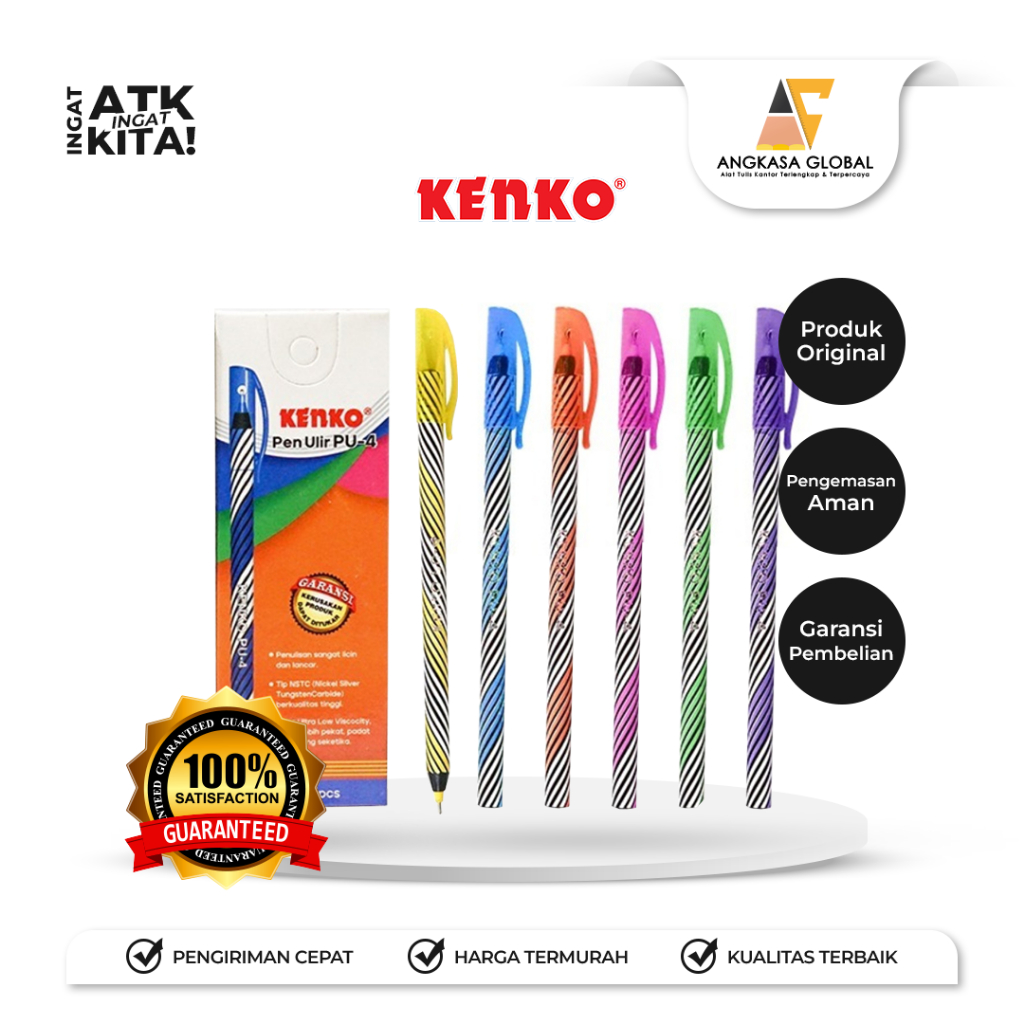

KENKO PEN ULIR PU-4 (1LSN/ 12PCS)