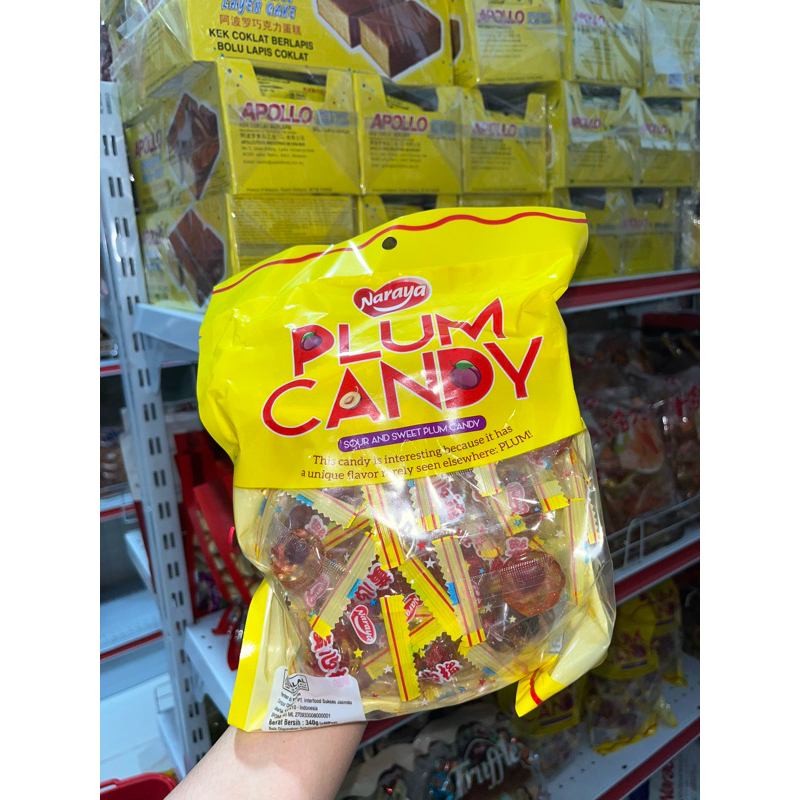 

PLUM CANDY NARAYA / PERMEN ASEM 340gr