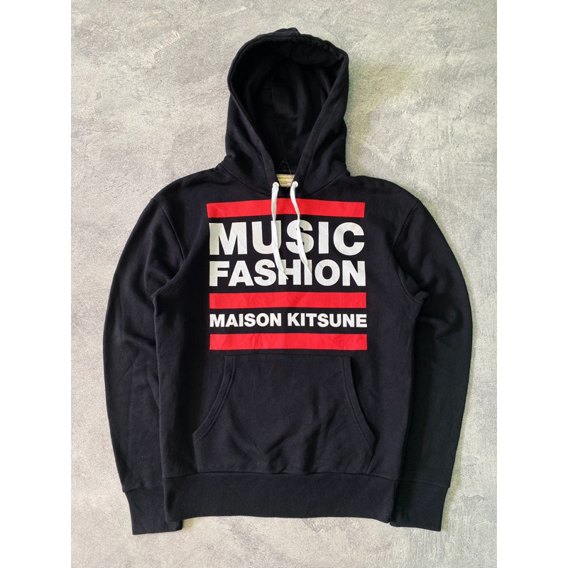 Maison Kitsune Music Fashion hoodie authentic original