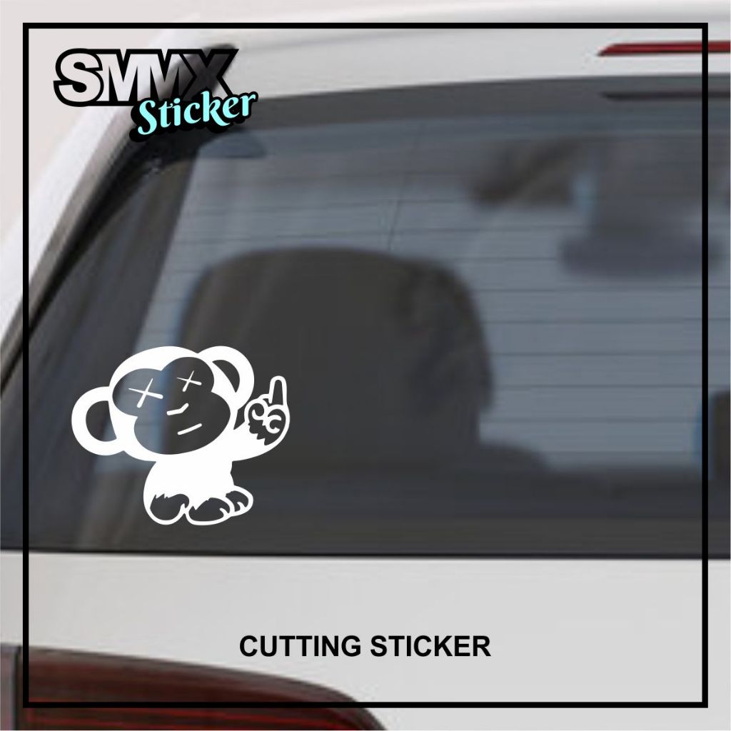 Cutting Sticker Monkey JDM