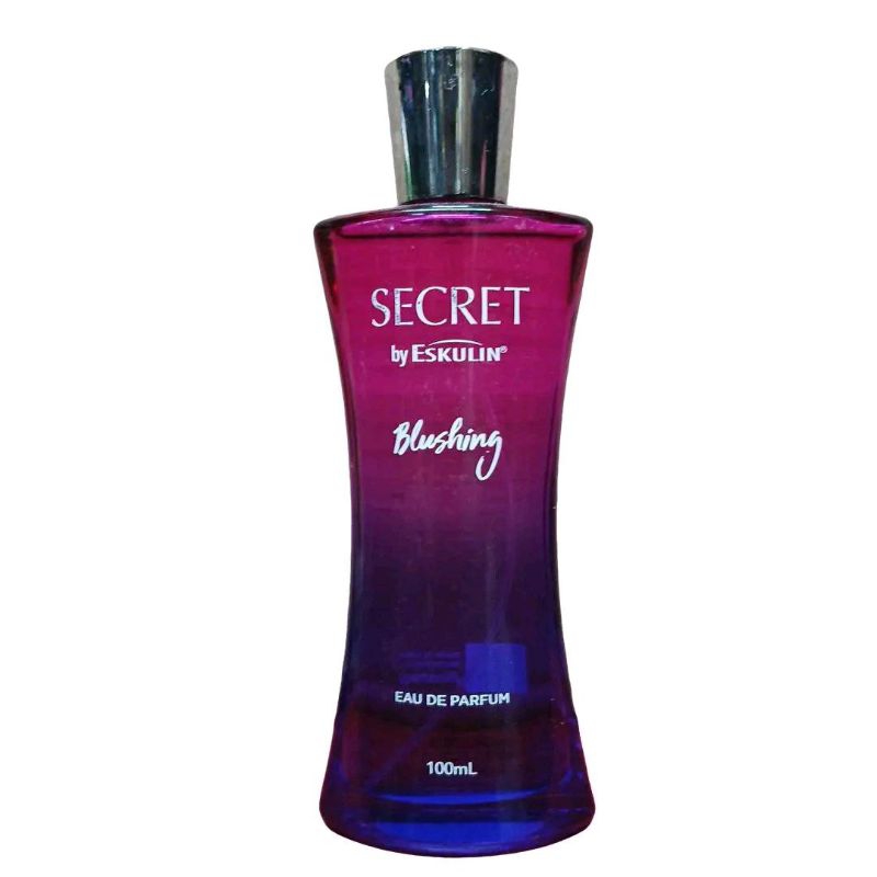 Parfum Secret By Eskulin Blushing Eau De Parfum 100ml - Aroma Tahan Lama, Kulit Terlihat Lebih Cerah