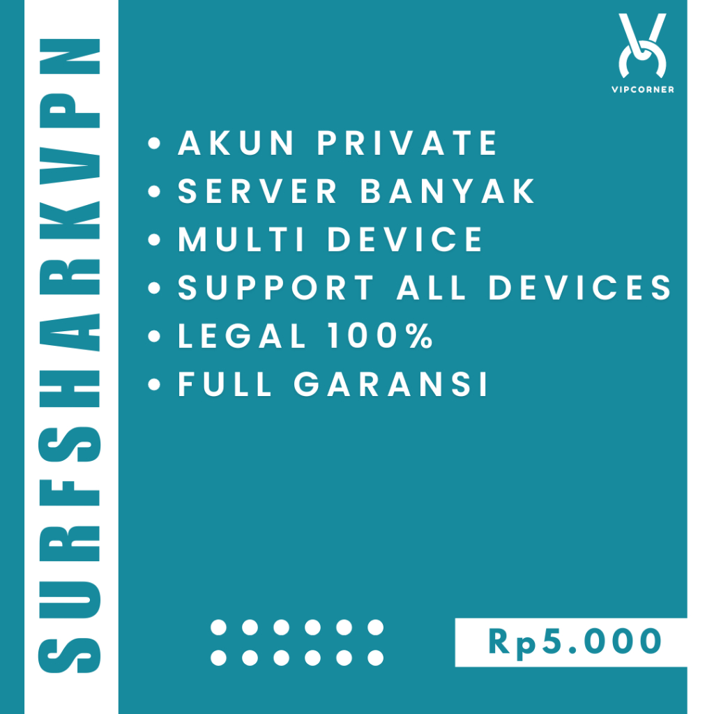 SURFSHARK VPN 2 BULAN TANPA ERROR