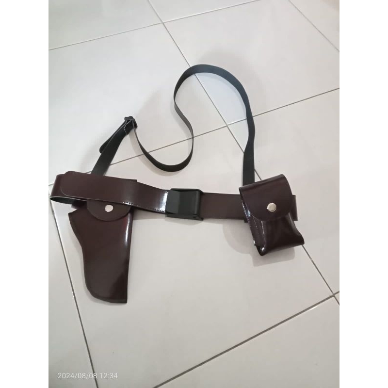 Sabuk Baju Pejuang Dewasa Coklat Tua
