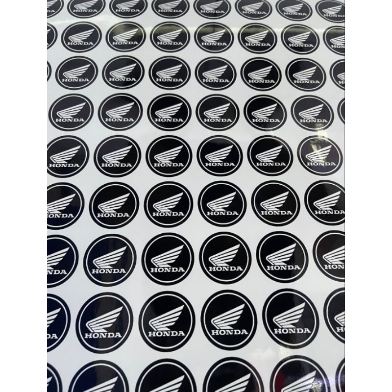 COD Stiker logo costum stiker logo motor honda stiker logo honda stiker motor