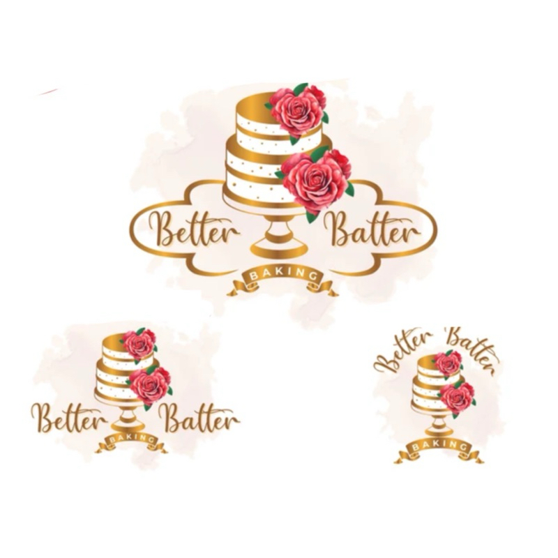 

(DRAN BATTER BAKERY) JASA PEMBUATAN DESAIN LOGO OLSHOP BISNIS SIMPLE