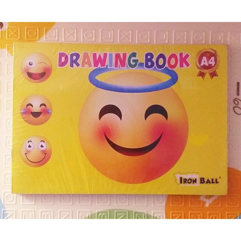 

iron ball BUKU GAMBAR Ukuran A4 ( 1 pak isi 10 buku ) dengan sampul yg menarik