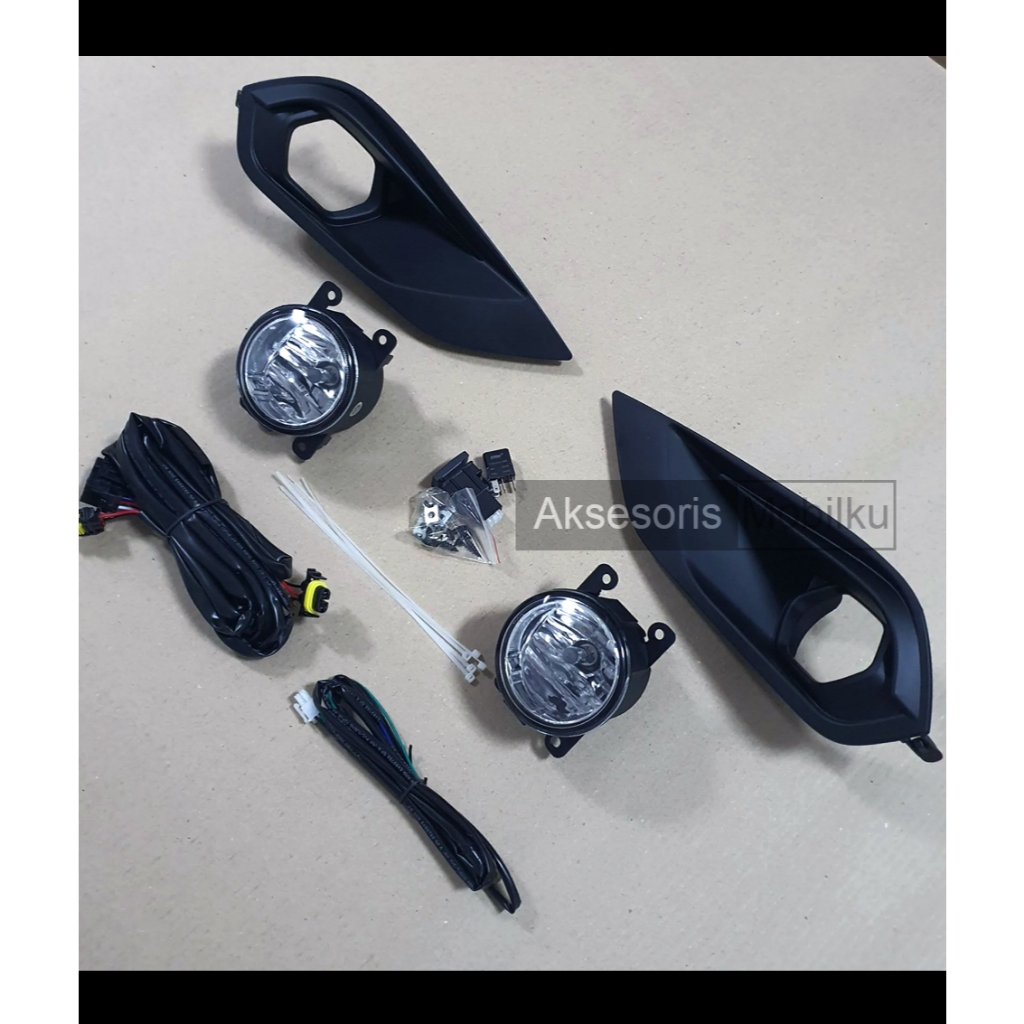 Lampu Foglamp Isuzu Mux 21 - Up Lampu Kabut Isuzu Mu-X Fullset Import