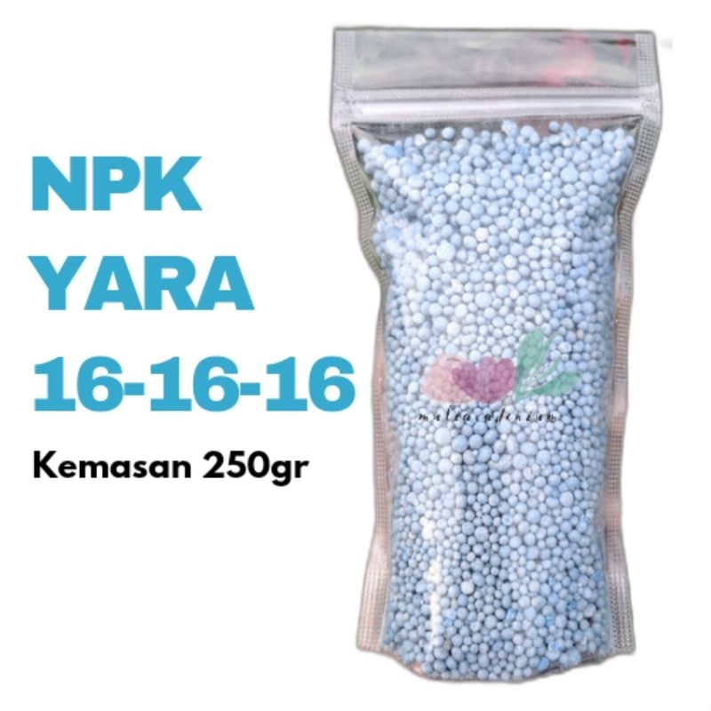 Pupuk NPK Yaramila 16-16-16 Repack Pupuk NPK Kemasan 250gr