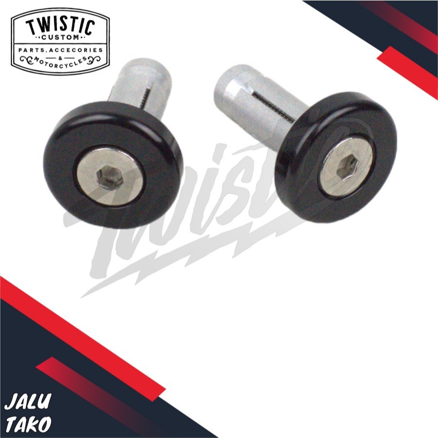 Jalu Stang Stabilizer Bandul Bar End Tako Motor W175 W250 XSR 155 Triumph Cleveland Ace TVS Ronin Be