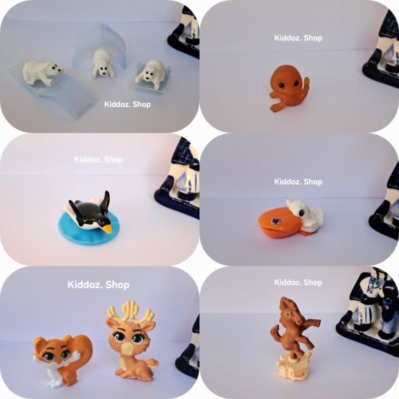 Mainan Kinderjoy Tanpa Coklat Part 2 | Animal | Mainan Hewan Miniatur