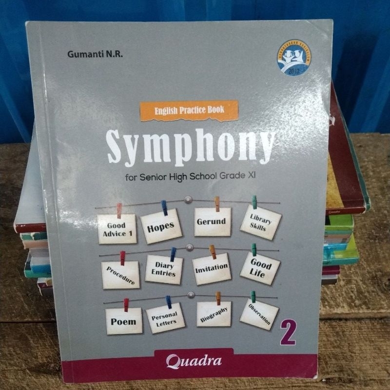 BUKU SYMPHONY KELAS XI/11/2 QUADRA