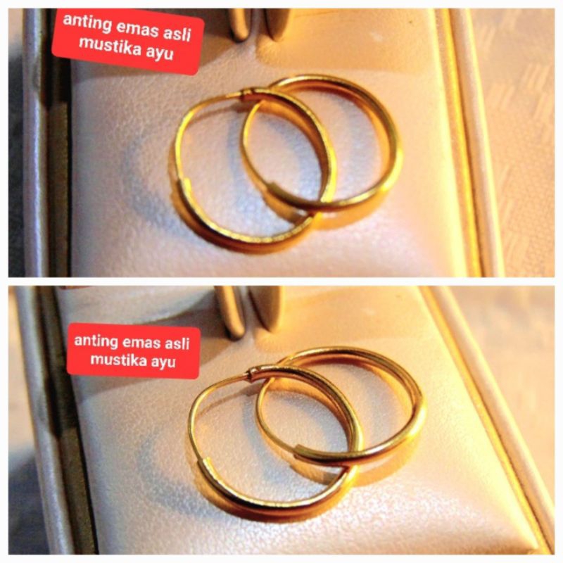 Anting Emas Muda/Anting Emas Setengah grm