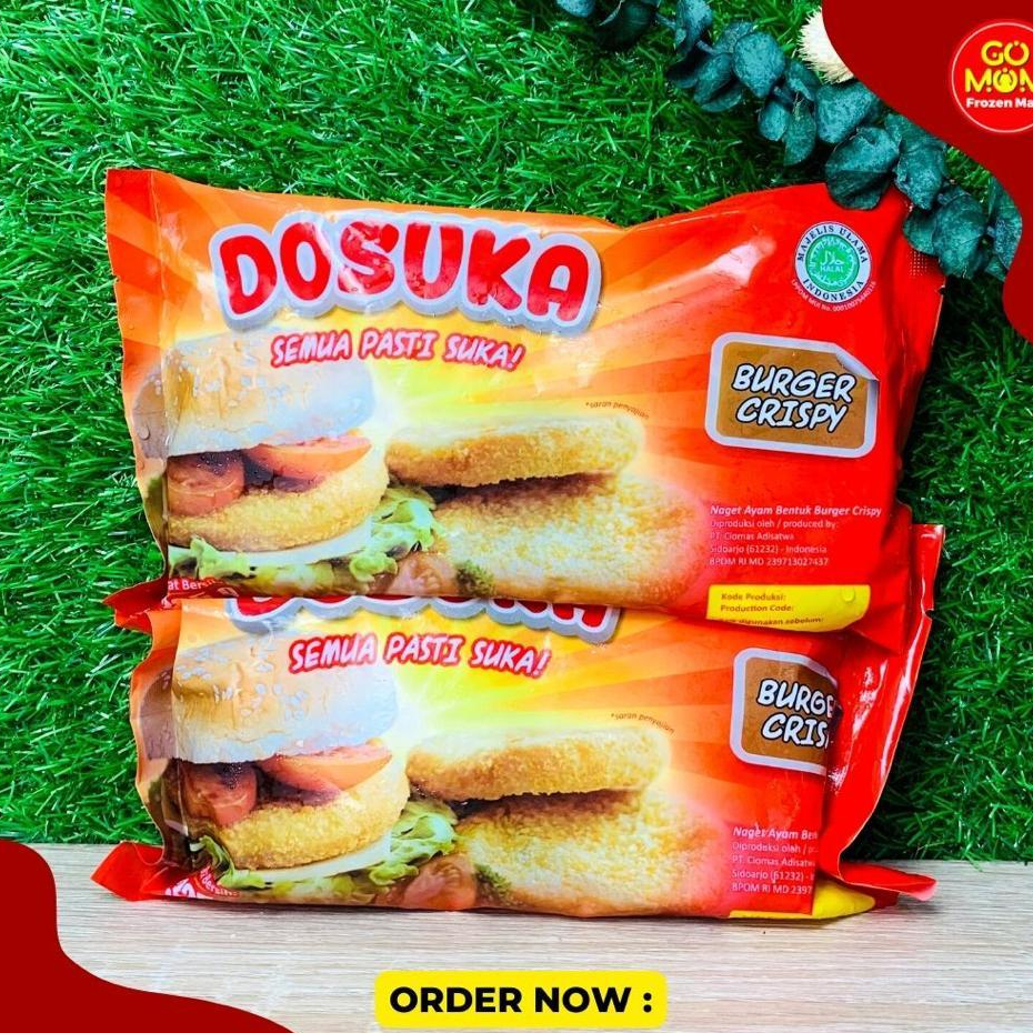 

DOSUKA CRISPY BURGER isi 6 325GR