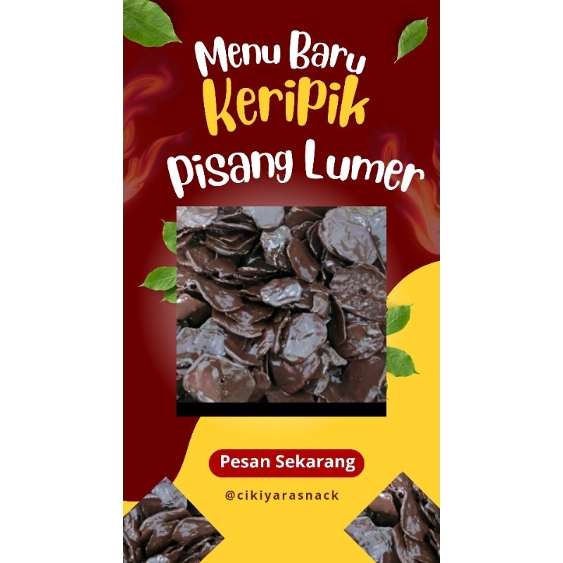 

Keripik Pisang Coklat Lumer