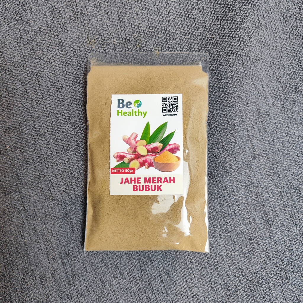 

Jahe Merah Bubuk 50gr Ginger Jamu Herbal Bumbu Dapur Kering Organik Bahan Pokok Asli -Be_Healthy