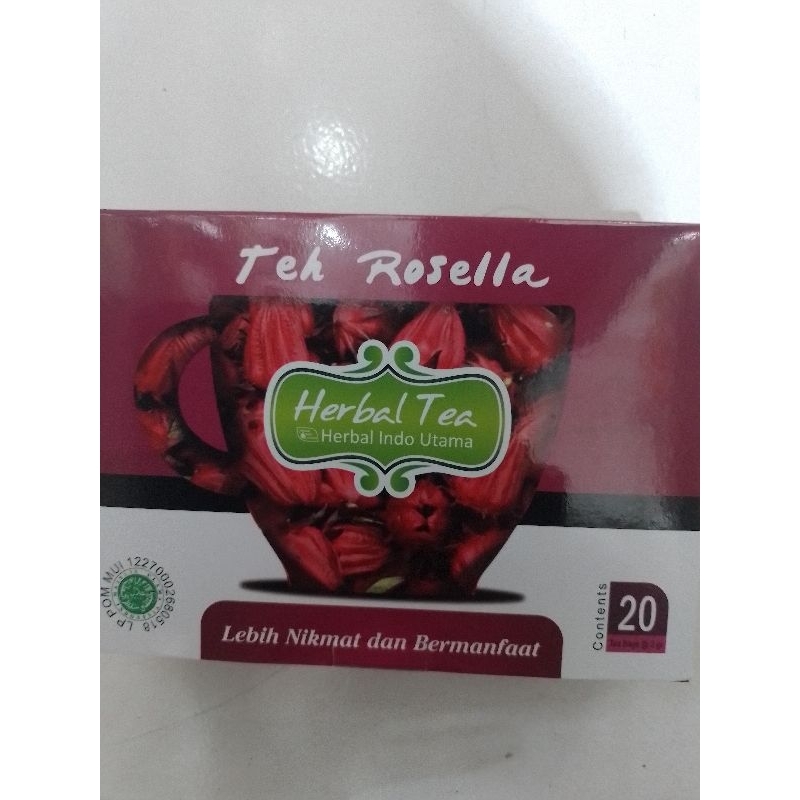 

Herbal Teh TEH ROSELLA isi 20 sachet - Baru