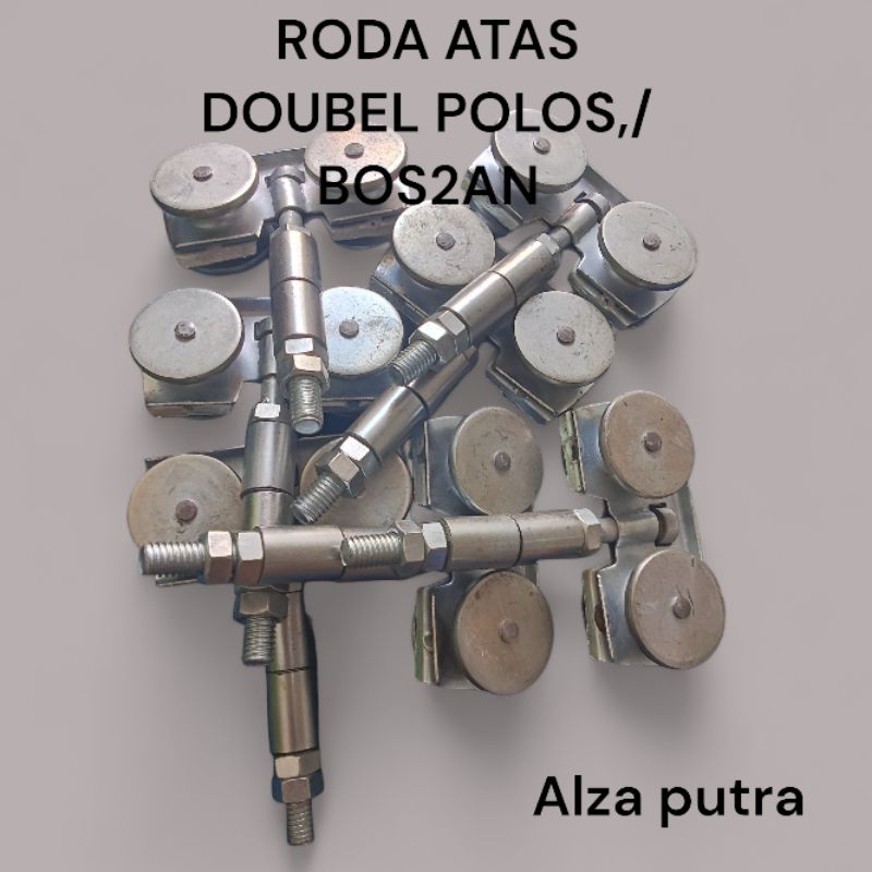 RODA ATAS DOUBEL GANDA PINTU LIPAT/SLEDING