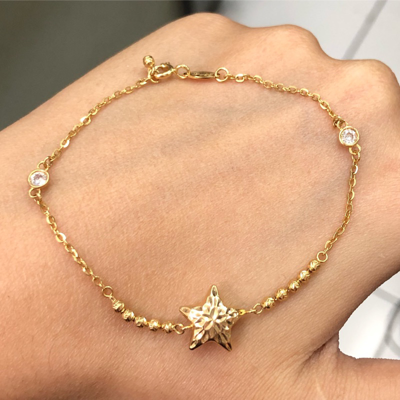 ME6- GELANG BINTANG UBS 1.9GR KADAR 375 PANJANG 18CM