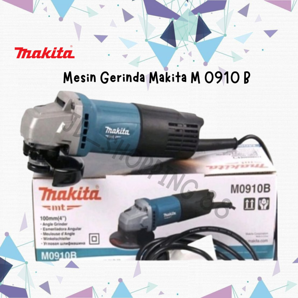 Mesin Gerinda Makita 4inc M 0910 B - M0910B - M0910 B