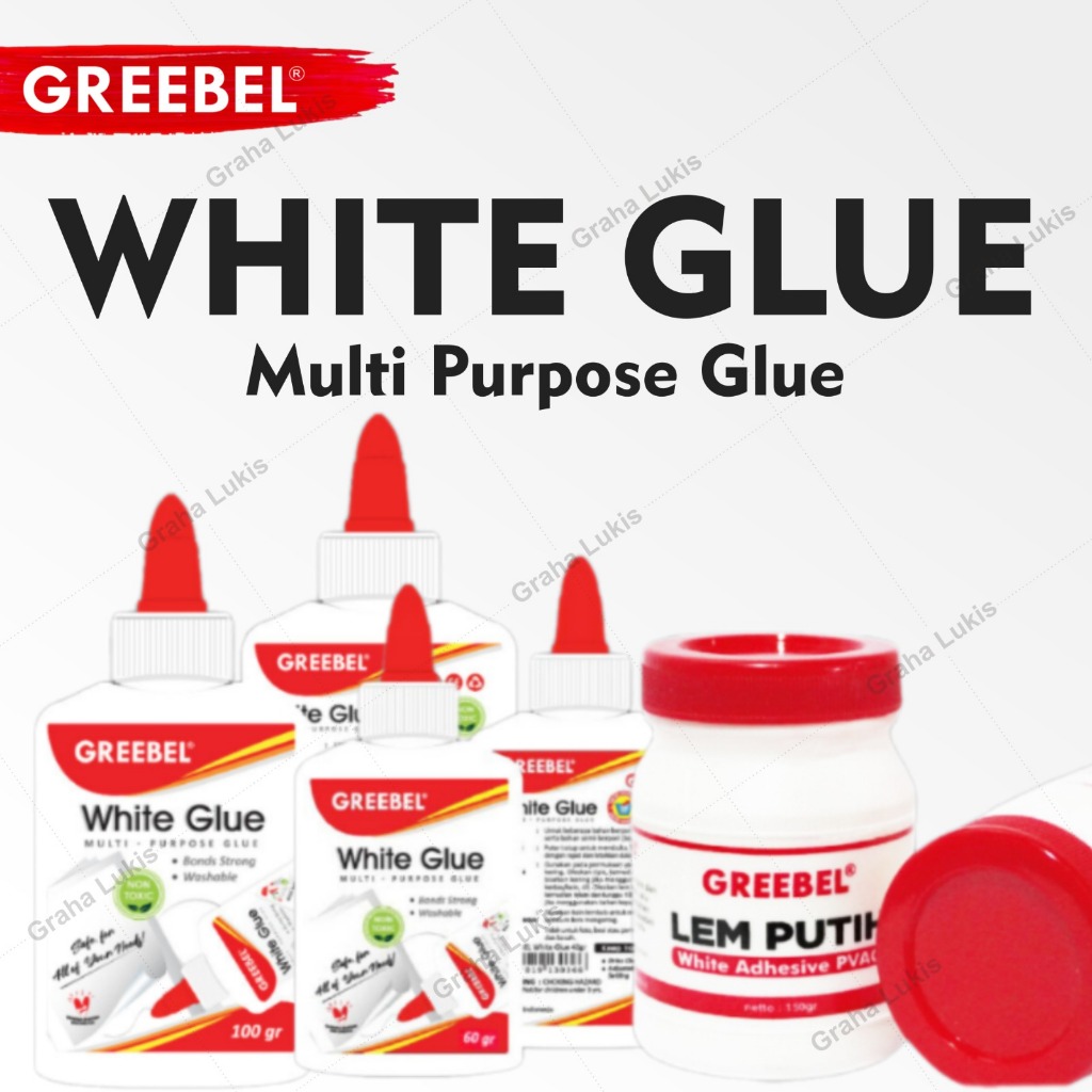 

GREEBEL White Glue / Lem Putih