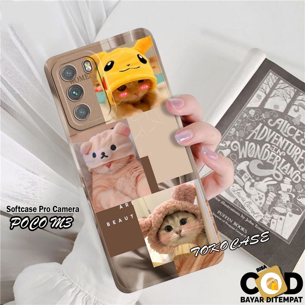 Case XIAOMI POCO M3 - Casing XIAOMI POCO M3 Terbaru 2021 TOKOCASE [ Brand Aesthetic ] Silikon Hp XIA