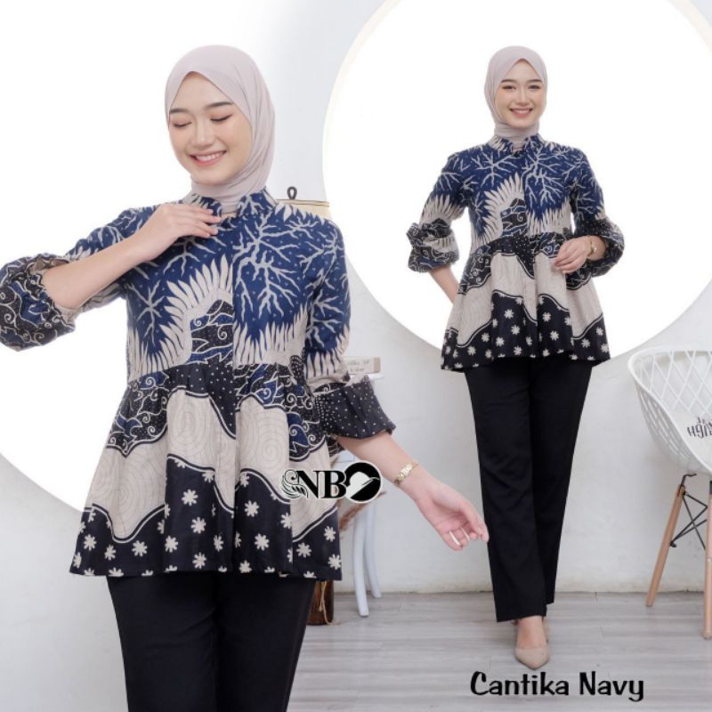 [TERLOPULER] BATIK WANITA BAJU BATIK WANITA MOTIF TERBARU BAHAN KATUN