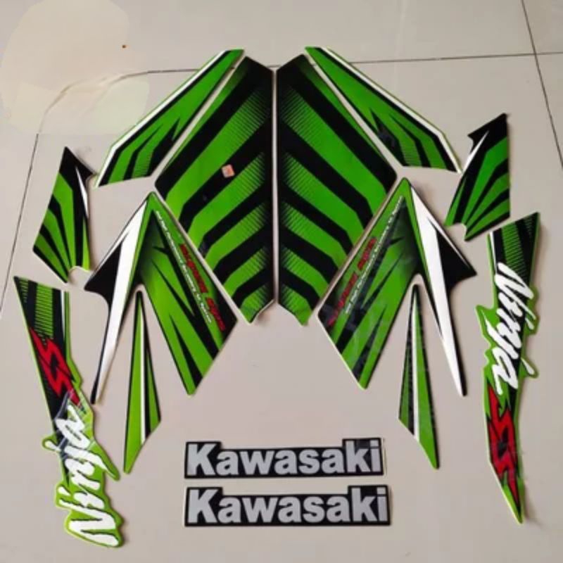 List Standart NINJA SS Kawasaki 2014 (NON tulisan KAWASAKI)