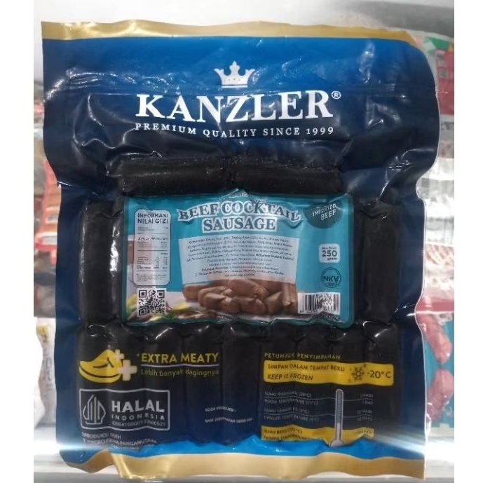 

Kanzler Beef Cocktail | Berat Bersih 250 gr