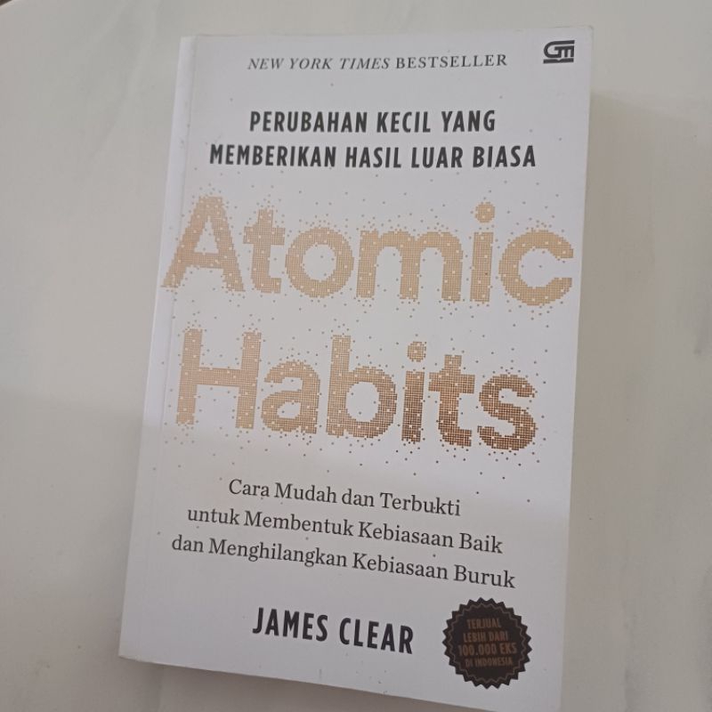 Atomic Habits (Bahasa Indonesia) Preloved