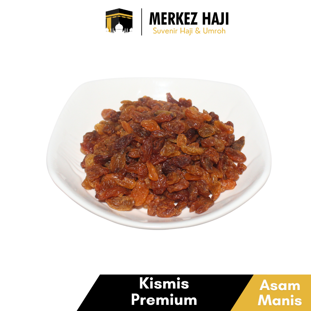 

Kismis Arab Asam Manis 250 Gram | Mutiara Golden Raisins Premium Organik Jumbo Oleh Oleh Haji Umroh